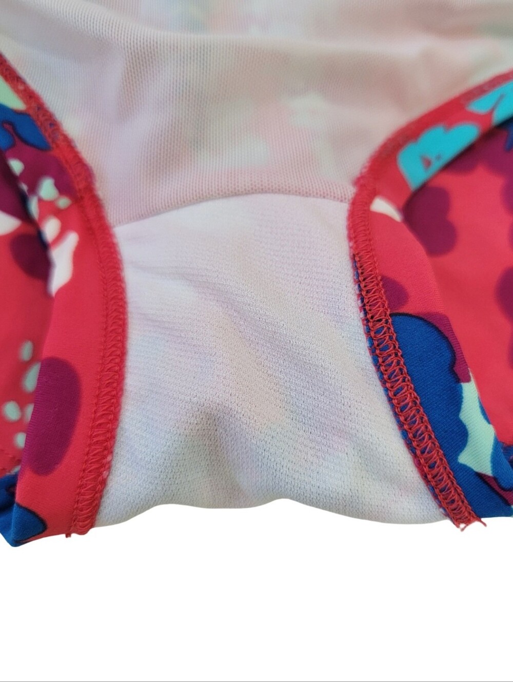 Boden Halter One Piece Bathing Swimsuit Retro Floral Pink Blue Women’s Size 10 - Picture 12 of 17